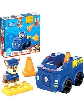 MEGA BLOKS Paw Patrol Chase’s Police Vehicle Building Set